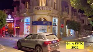 North Cyprus - Girne Streets ,hotels ,casinos ,Night Walking tour 4K