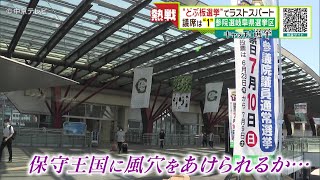 【参院選 岐阜県選挙区】“どぶ板選挙”でラストスパート　議席は“１”