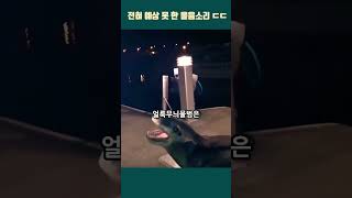 와... 이런 괴상한 소리를...