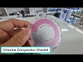 chlorine comparator checkit lovibond เครื่องวัดค่าคลอรีนแบบจานเทียบ