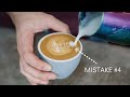 Latte Art Mistakes: This is why your Latte Art fails