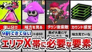 重要度SSS級！ガチエリアでウデマエX行くために必要な要素とは？【スプラトゥーン2】