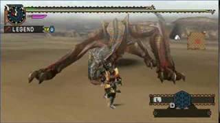 MHP2G Great Sword vs G Rank Tigrex