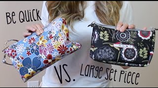 JuJuBe Be Quick vs Large Set Piece - Comparison Packing Video and Review