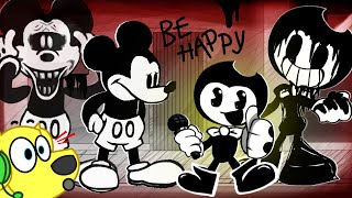 Friday Night Funkin SAD MICKEY MOUSE vs BENDY (Friends to the End) FNF Mods 137