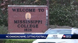 Mississippi College changing name, dropping football