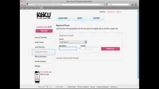 KeKu- How to add a Registered Phone