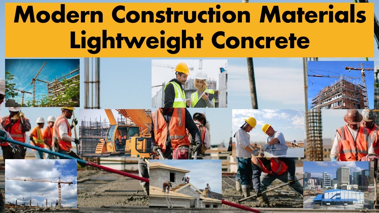 Construction Materials For Lightweight Concrete In Pakistan - YouTube