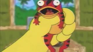 Homer licking toads