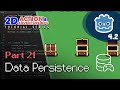 Persistent Data // E21 // Make a 2D Action & Adventure RPG in Godot 4
