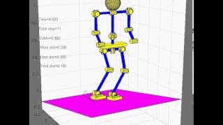 tpinokio robot static walk on slope