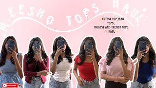 “HUGE MEESHO affordable tops haul “✨l under rs 300 l Pinteresty tops l #sakshisoule #meeshohaul