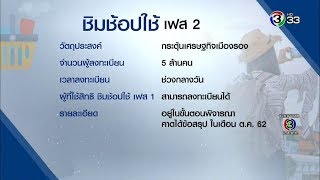 'ชิมช้อปใช้' รอบเก็บตก เต็มใน 1 นาที คาดเฟส 2 ให้สิทธิ์ 5 ล้านคน ใครเคยลงแล้วลงซ้ำได้