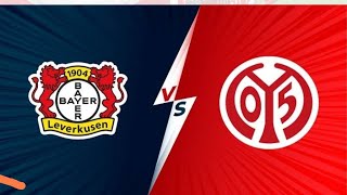 Bundesliga Live Football Match Today Score OLIVE: Bayer Leverkusen Vs FSV Mainz 05 | Bundesliga Live
