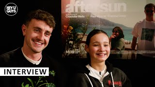 Aftersun - Paul Mescal & Frankie Corio on their unique bond on and off screen & crying in the cinema