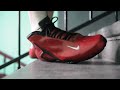 2001 nike air hyperflight varsity red on feet womft