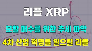 리플 XRP 분할 매수를 위한 추세 파악 4차 산업 혁명을 일으킬 리플