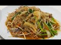 PORK & BEAN SPROUTS STIR FRY ( Japanese MOYASHI ITAMi ) easy cooking recipe