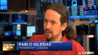 Who is Pablo Iglesias? | Entrevista de CNBC a Pablo Iglesias en Wall Street