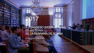 II Congreso Internacional de Historia de la Serranía de Ronda