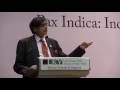 [Lecture] Shashi Tharoor: Pax Indica - India in the World of the 21st Century