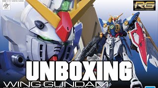 1/144 RG Wing Gundam Unboxing