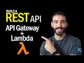 AWS API Gateway to Lambda Tutorial in Python | Build a REST API