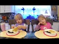 Twins try jam grapes