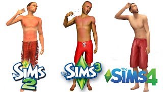 ♦ Sims 2 vs Sims 3 vs Sims 4 : Seasons - Summer