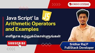 Javascript Arithmetic Operation | Javascript Tutorial Day 5 | #credosystemz #Course #javascript