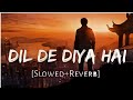 Dil De Diya Hai [Slowed x Reverb] | Sad Lofi songs | Heart Broken 💔 Lofi songs | kaisa laga song