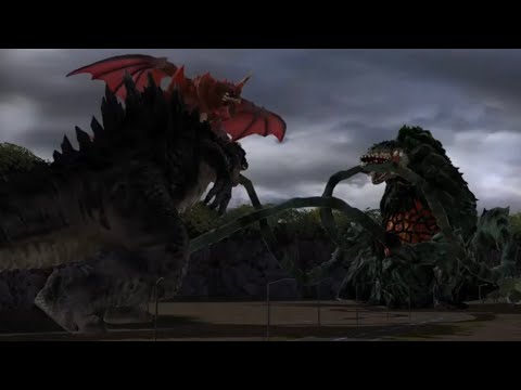 GODZILLA PS4: Godzilla 2014 Vs Destroyah Vs Biollante - YouTube