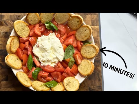 Tomato & Burrata Salad – Quick and Easy Recipe