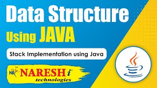 Stack Implementation using Java | Data Structures Using Java | Naresh IT