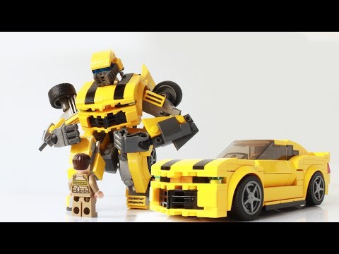 How to make a Lego Transformers Bumblebee (new Camaro version) How to make a Lego Transformers Bumblebee (new Camaro version)