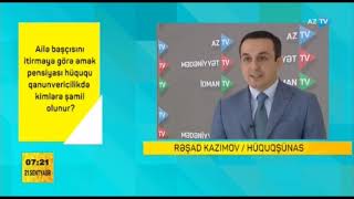 Ailə başçısını itirməyə görə əmək pensiyası hüququ qanunvericilikdə kimlərə şamil olunur?