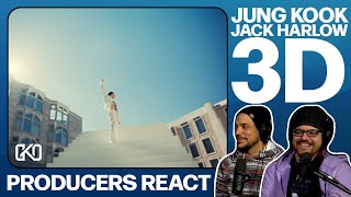 PRODUCERS REACT - Jung Kook 3D featuring Jack Harlow Official Music Video Reaction