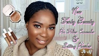 NEW FENTY BEAUTY PRO FILT'R CONCEALER & SETTING POWDER | REVIEW & DEMO