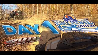 Day 1 tearing through Big Coal River Hatfield McCoy trails
