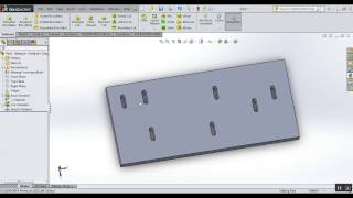 Sketch Driven Pattern in SolidWorks