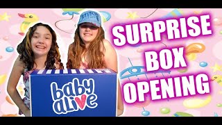 Cammi and Ryley Open a SURPRISE BOX from BABY ALIVE