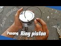 cara memasang ring poston gx 390 - memasang ring piston || installing piston rings