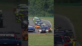 GREEN FLAG! At the IMSA Michelin GT Challenge at VIR for the WeatherTech SportsCar Championship