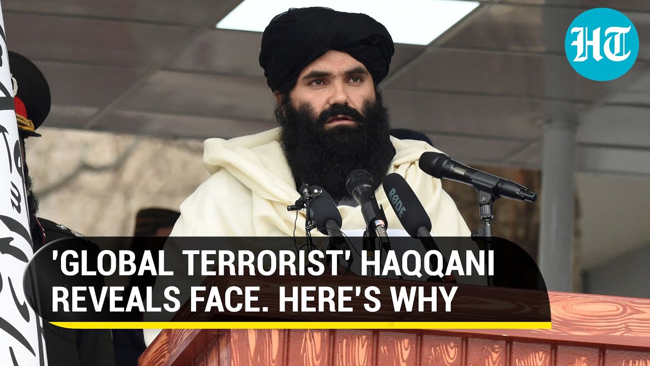 Sirajuddin Haqqani Finally Shows His Face; America's 'Most Wanted ...