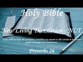 English Audio Bible - Proverbs 26 - New Living Translation (NLT)