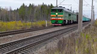 [RZD] 2TE116-649, Stroganovo - Mshinskaya stretch