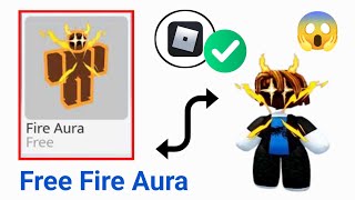 HURRY! 😲 How to Get free fire Aura in Roblox New update (2025) Free items in Roblox