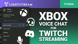 Xbox Voice Chat for Twitch Streaming