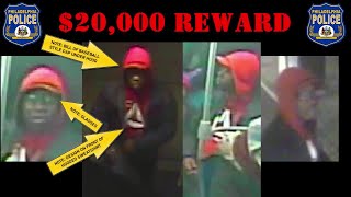 Philadelphia double murder suspect sought, reward offered for information