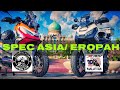 PERBEZAAN HONDA XADV 750 DARI JAPAN DENGAN XADV EROPAH